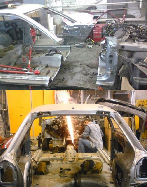 Ремонтні роботи в гаражі над Audi
